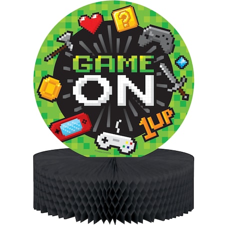 Creative Converting Video Game Party Centerpiece, 9"x12", 6PK 336673